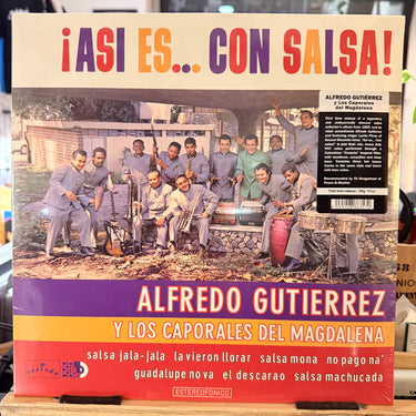 ALFREDO GUTIERREZ <br> ¡ASI ES... CON SALSA!
