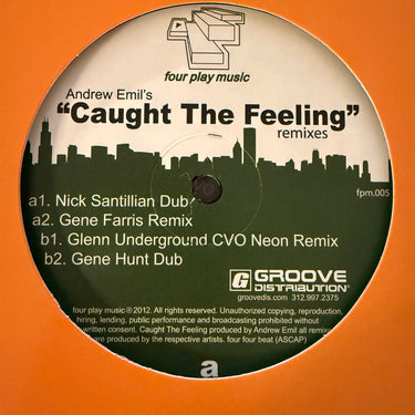 ANDREW EMIL <br> CAUGHT THE FEELING RMXS