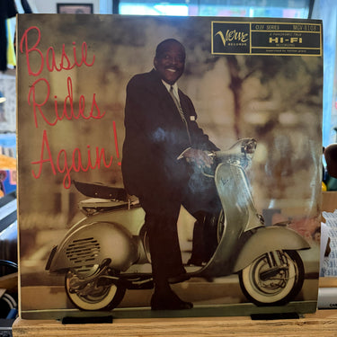 BASIE <br> BASIE RIDES AGAIN!