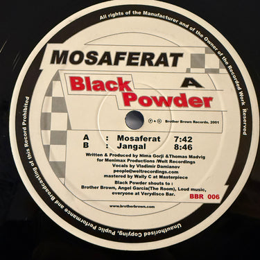 BLACK POWDER <br> MOSAFERAT