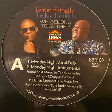 BYRON STINGILY TEDDY DOUGLAS <br> WE BELONG TOGETHER