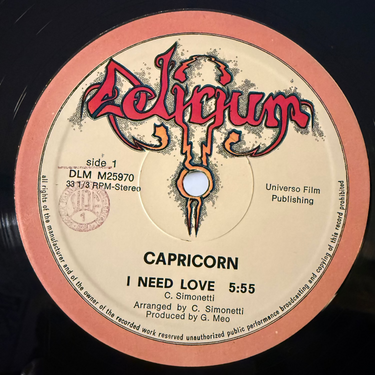 CAPRICORN <br> I NEED LOVE