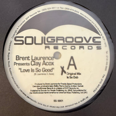 CLAY ACOX <br> LOVE IS SO GOOD
