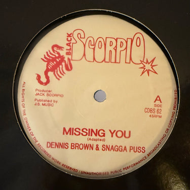 DENNIS BROWN & SNAGGA PUSS <br> MISSING YOU