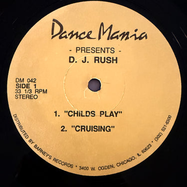 D. J. RUSH <br> CHILDS PLAY