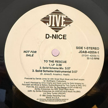 D-NICE <br> TO THE RESCUE
