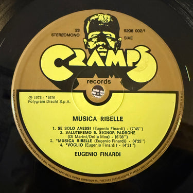EUGENIO FINARDI <br> MUSICA RIBELLE