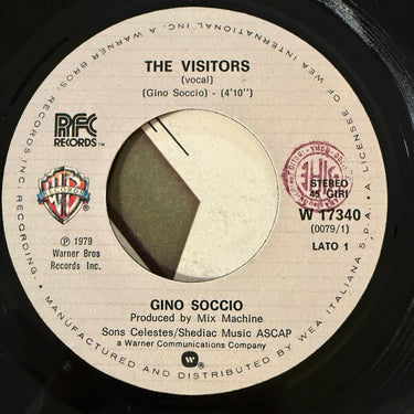 GINO SOCCIO <br> THE VISITORS