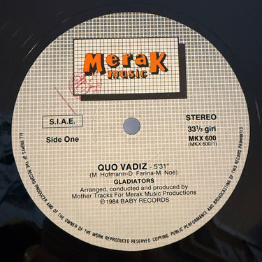 GLADIATORS <br> QUO VADIZ