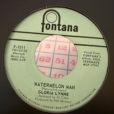 GLORIA LYNNE <br> WATERMELON MAN