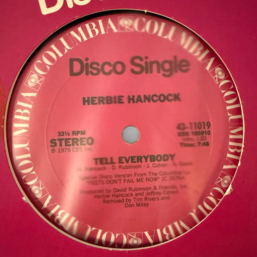 HERBIE HANCOCK <br> TELL EVERYBODY