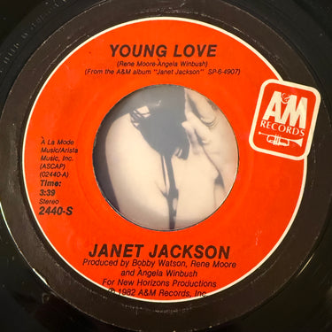 JANET JACKSON <br> YOUNG LOVE