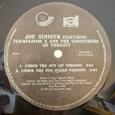 JOE SINISTR <br> UNDER THE SUN