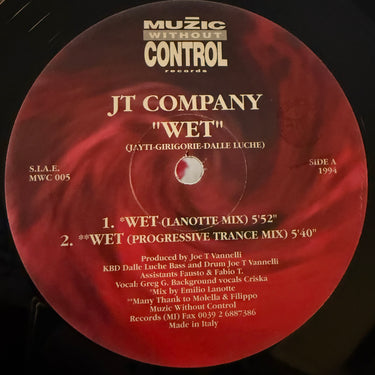 JT COMPANY <br> WET