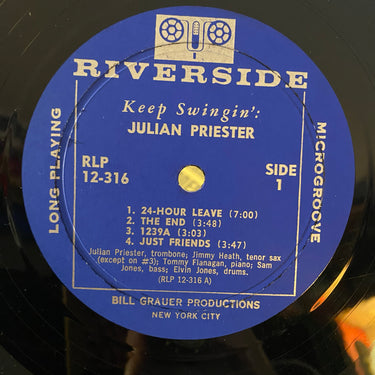 JULIAN PRIESTER <br> KEEP SWINGIN'