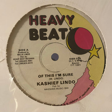 KASHIEF LINDO <br> OF THIS I'M SURE