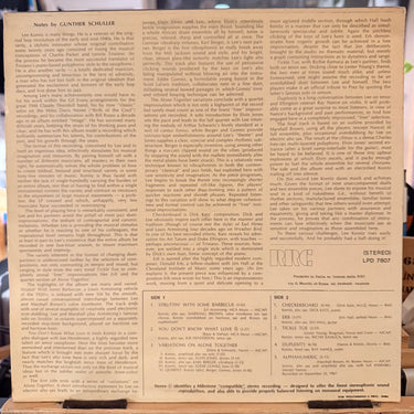 LEE KONITZ <br> DUETS