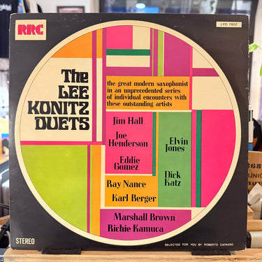 LEE KONITZ <br> DUETS
