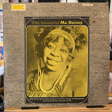 MA RAINEY <br> THE IMMORTAL MA RAINEY