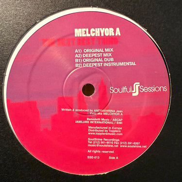 MELCHYOR A <br> THE NEXT BIG THING