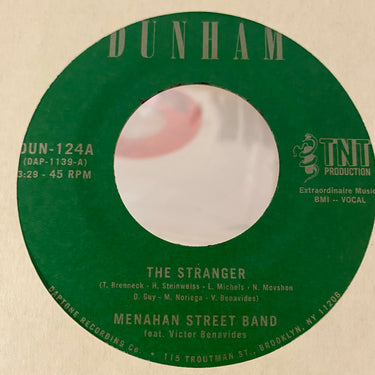 MENAHAN STREET BAND <br> THE STRANGER