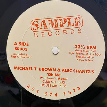 MICHAEL T. BROWN & ALEC SHANTZIS <br> OH NO