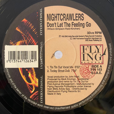 NIGHTCRAWLERS <br> DON'T LET THE FEELING GO