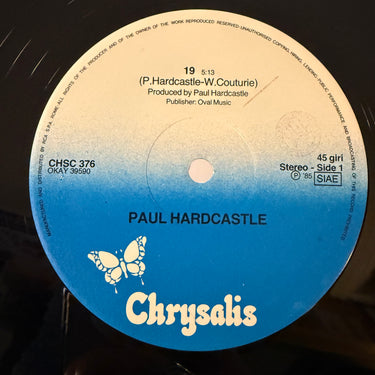 PAUL HARDCASTLE <br> 19