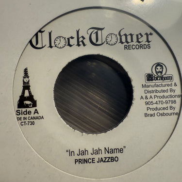 PRINCE JAZZBO <br> IN JAH JAH NAME