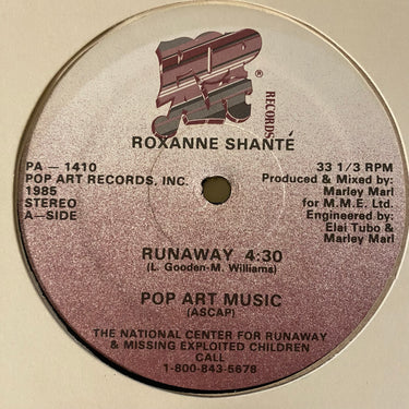 ROXANNE SHANTÉ <br> RUNAWAY
