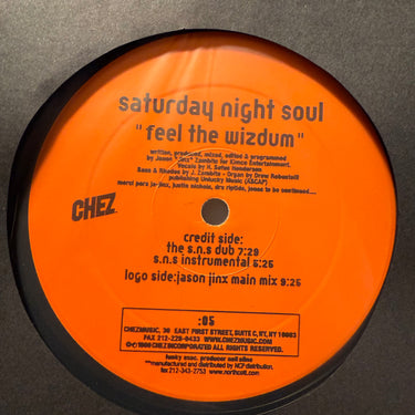 SATURDAY NIGHT SOUL <br> FEEL THE WIZDUM