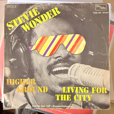 STEVIE WONDER <br> HIGHER GROUND