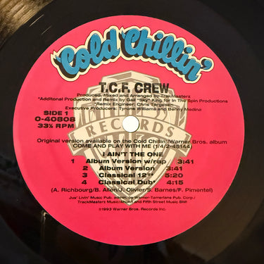 T.C.F. CREW <br> I AIN'T THE ONE