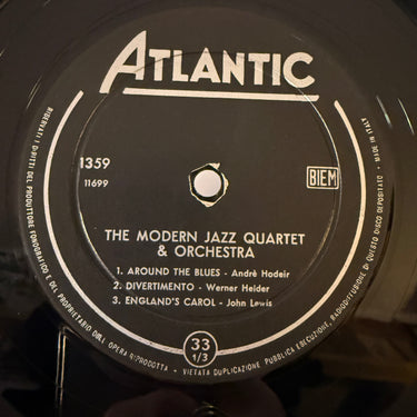 THE MODERN JAZZ QUARTET <br> AND ORCHESTRA