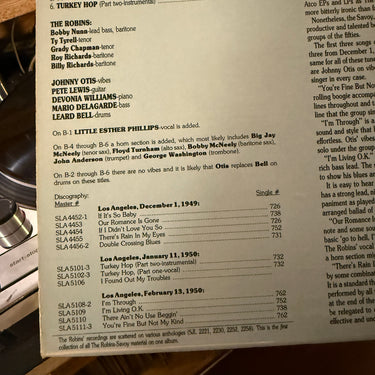 THE ROBINS <br> THE ROOTS OF ROCK 'N ROLL