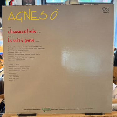 AGNES O <br> CHARMEURS LATIN