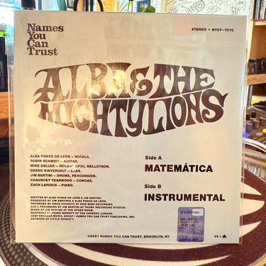 ALBA & THE MIGHTY LIONS <br> MATEMÁTICA