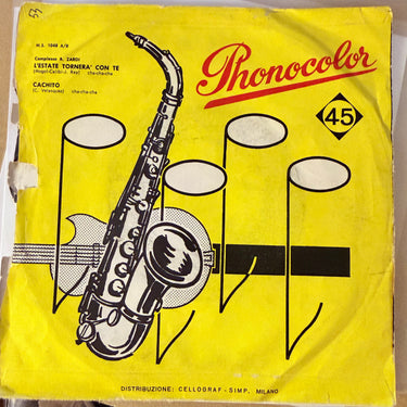 ALDO ZARDI <br> L'ESTATE TORNERÀ CON TE