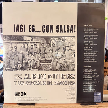 ALFREDO GUTIERREZ <br>  ¡ASI ES... CON SALSA!