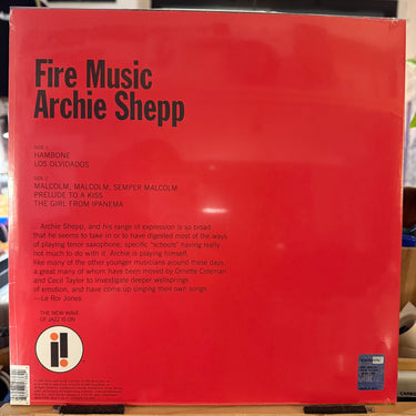 ARCHIE SHEPP <br> FIRE MUSIC