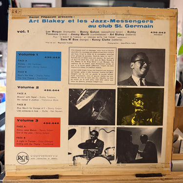ART BLAKEY ET LES JAZZ-MESSENGERS <br> AU CLUB ST. GERMAIN VOL. 1