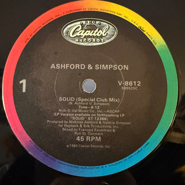 ASHFORD & SIMPSON <br> SOLID