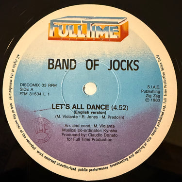 BAND OF JOCKS <br> LET'S ALL DANCE