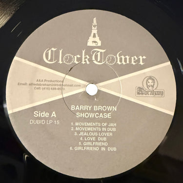 BARRY BROWN SHOWCASE <br> MIDNIGHT ROCK AT CHANNEL ONE