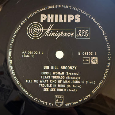 BIG BILL BROONZY <br> BIG BILL BROONZY