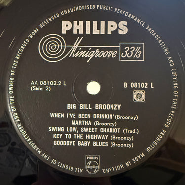 BIG BILL BROONZY <br> BIG BILL BROONZY