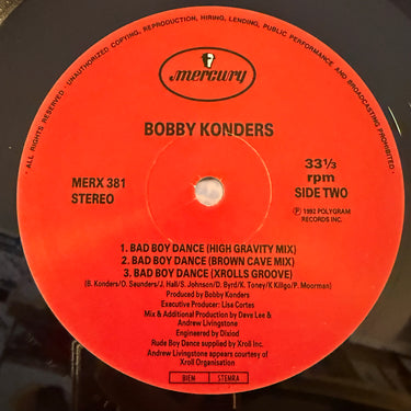 BOBBY KONDERS <br> BAD BOY DANCE