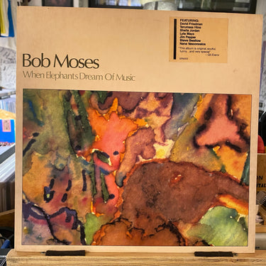 BOB MOSES <br> WHEN ELEPHANTS DREAM OF MUSIC
