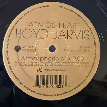 BOYD JARVIS <br> ATMOS-FEAR