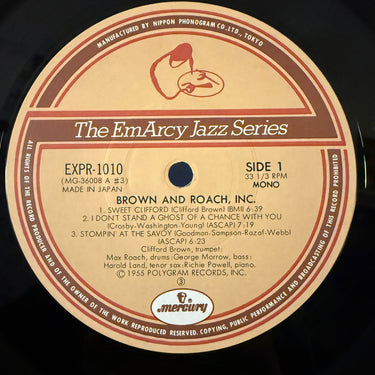 BROWN AND ROACH <br> INCORPORATED